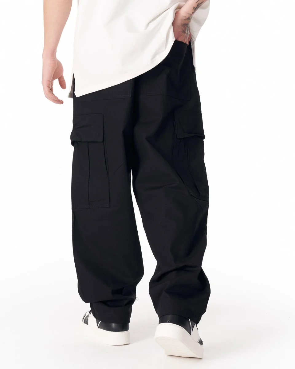 Relaxed Fit Utility Cargo Pants
